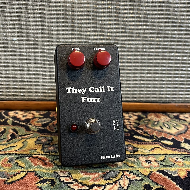 THEY CALL IT FUZZ - Fuzz Pedal | Ships from France (EU/UK/Worldwide)